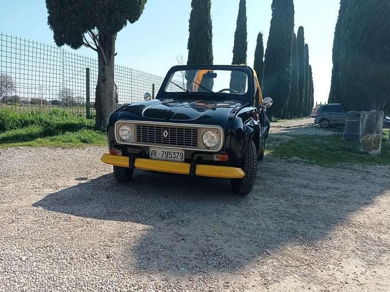Usata Renault R4 33 CV (24 kW) 1987 Giallo Cabrio