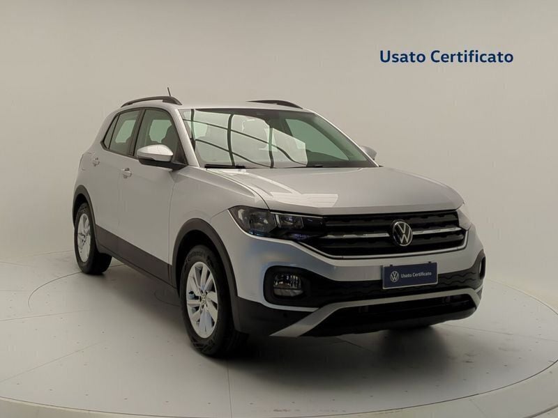 Reflex silver Usata 2023 VW T-Cross Style SUV | 19.900 € (Buon prezzo) - Immagine 1/4