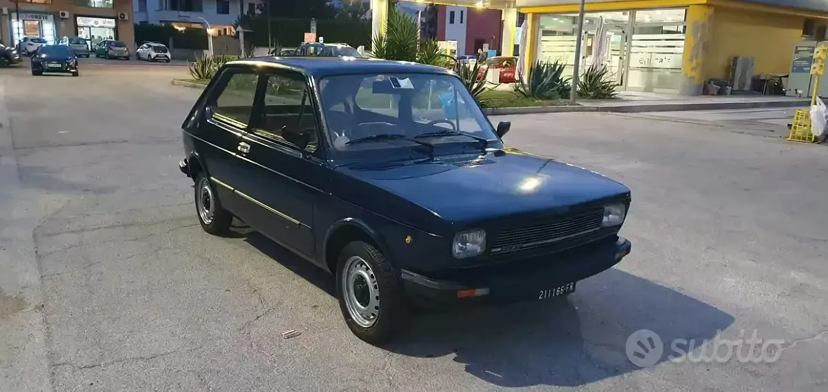 Usata Fiat 127 1970 Bluazzurro Berlina
