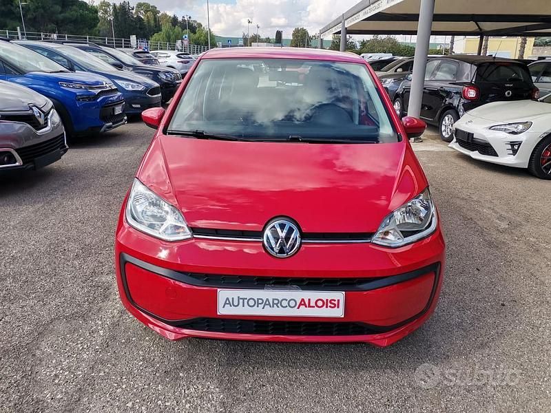 Usata VW up! Move 60 CV (44 kW) 2018 Rosso(met.) Utilitaria
