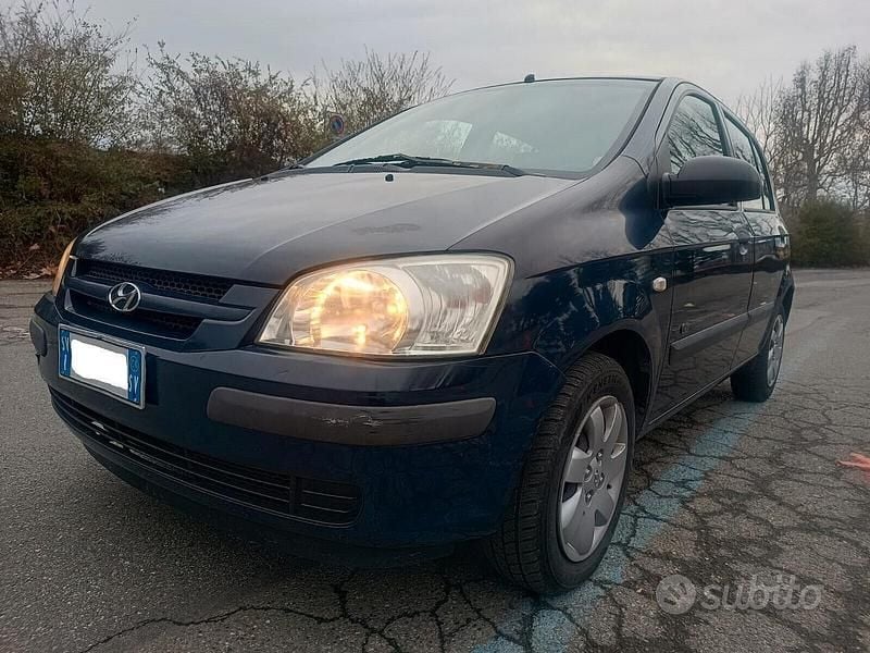 Usata Hyundai Getz 82 CV (60 kW) 2004 Blu Utilitaria