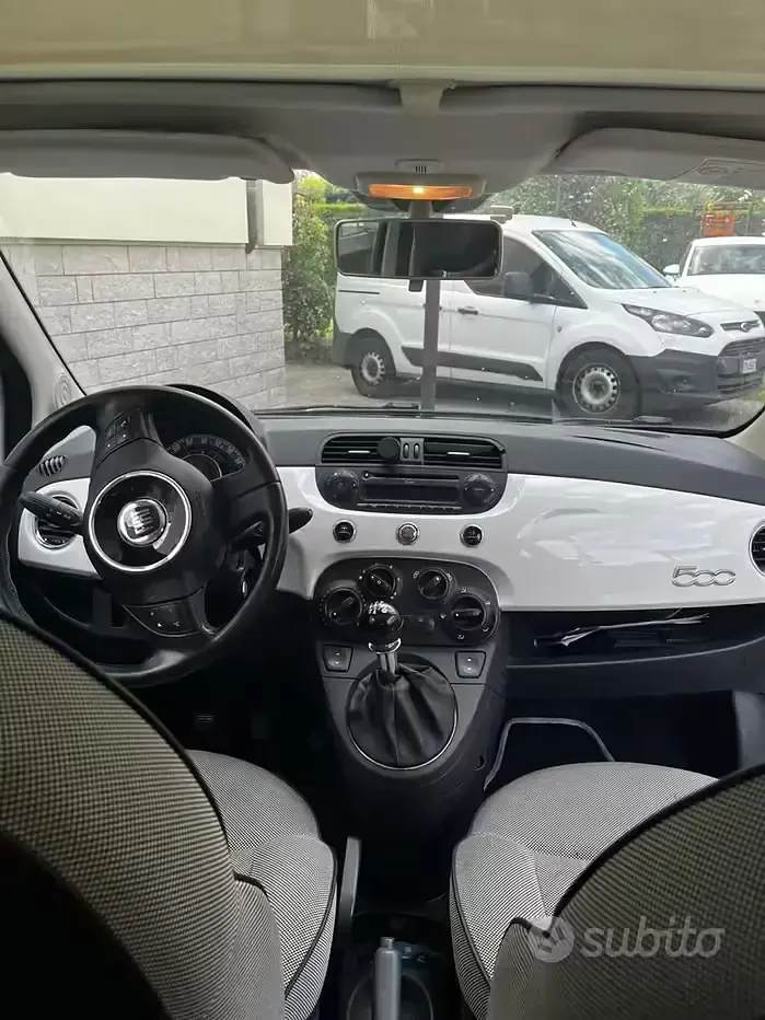 Usata Fiat 500 69 CV (50 kW) 2013 Bianco Berlina