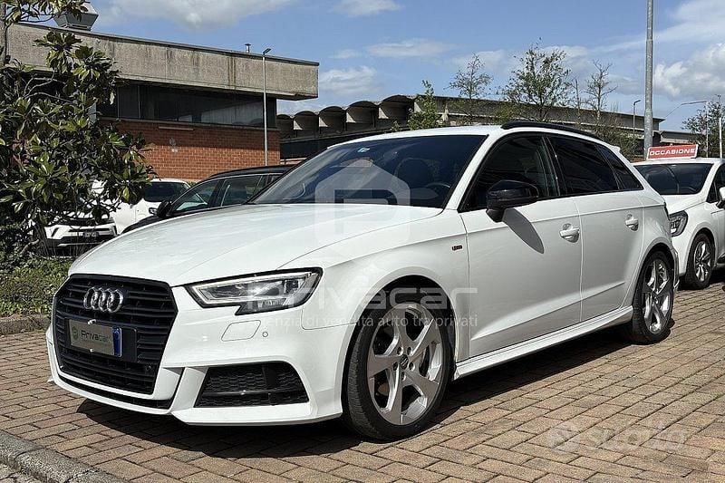 Usata Audi A3 Sportback Sport 150 CV (110 kW) 2017 Bianco Utilitaria