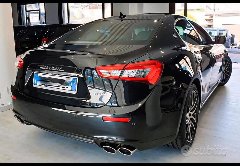 Usata Maserati Ghibli 275 CV (202 kW) 2015 Nero Coupé