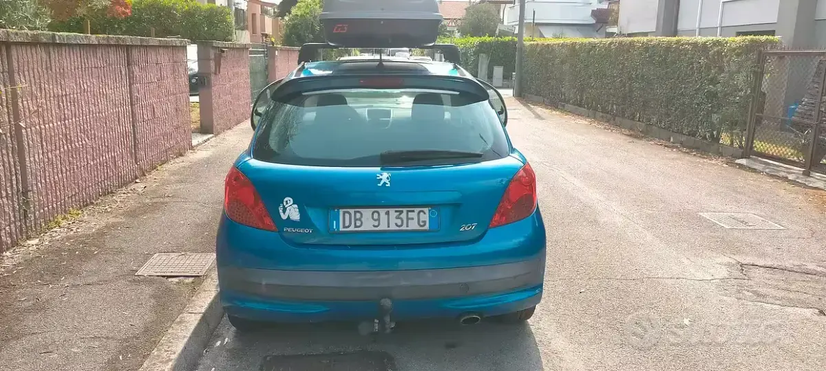 Usata Peugeot 207 109 CV (80 kW) 2006 Bluazzurro Berlina