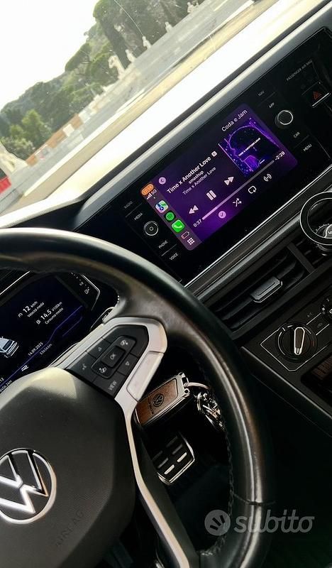 Usata VW Taigo R-line 115 CV (84 kW) 2022 Nero SUV