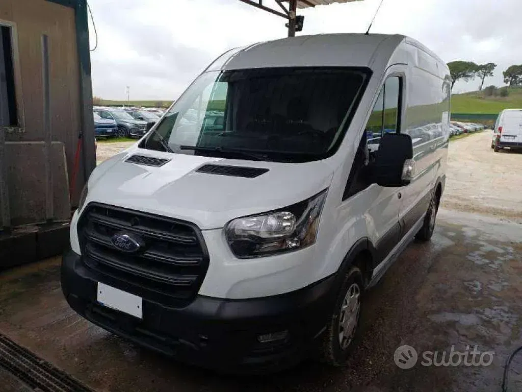 Usata Ford Transit 129 CV (94 kW) 2021 Bianco Furgone