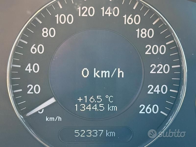 Usata Mercedes CLK200 2003 Grigio Cabrio