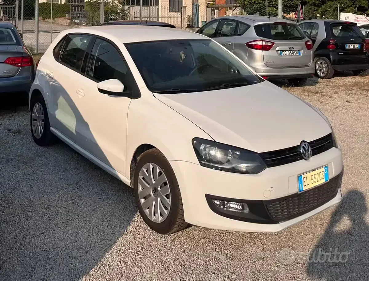 Usata VW Polo 90 CV (66 kW) 2012 Bianco Utilitaria