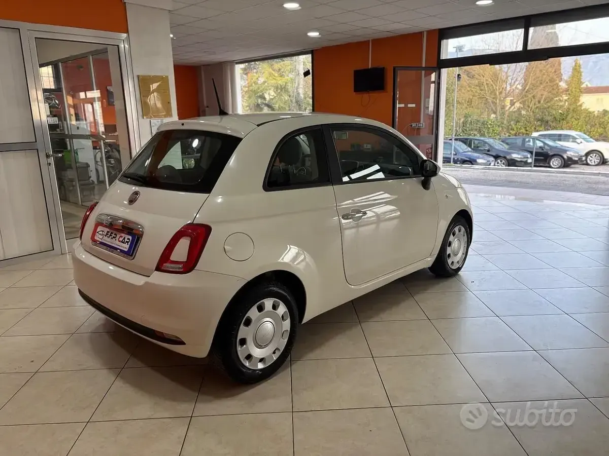 Usata Fiat 500 Lounge 69 CV (50 kW) 2015 Bianco Berlina