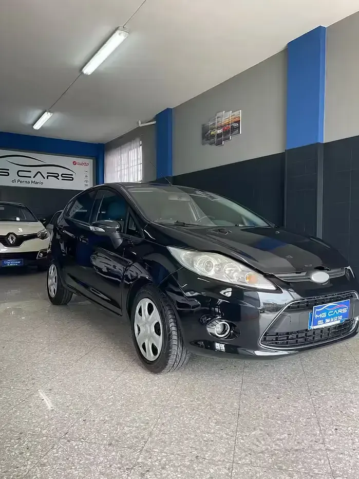 Usata Ford Fiesta Titanium 68 CV (50 kW) 2009 Nero Berlina