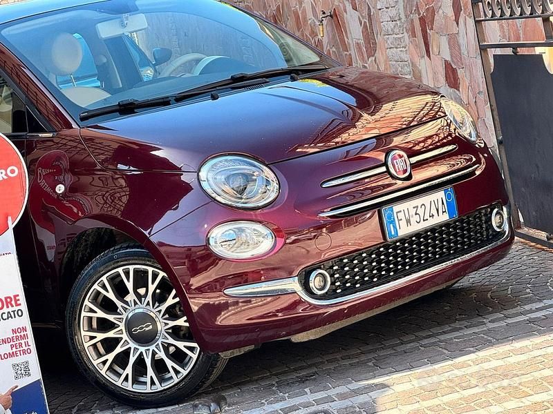 Usata Fiat 500 Lounge 69 CV (50 kW) 2019 Viola Utilitaria
