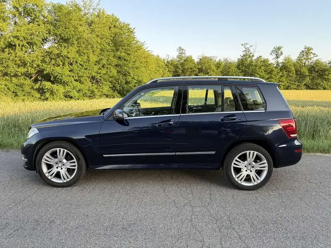 Usata Mercedes GLK220 170 CV (125 kW) 2013 Blu/azzurro SUV