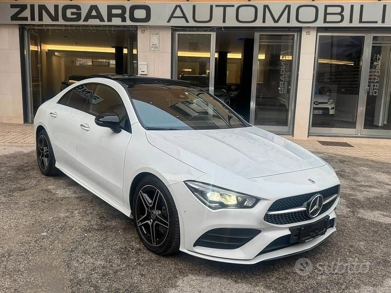 Gebraucht Mercedes CLA200 AMG 150 PS (110 kW) 2022 Weiß Coupé