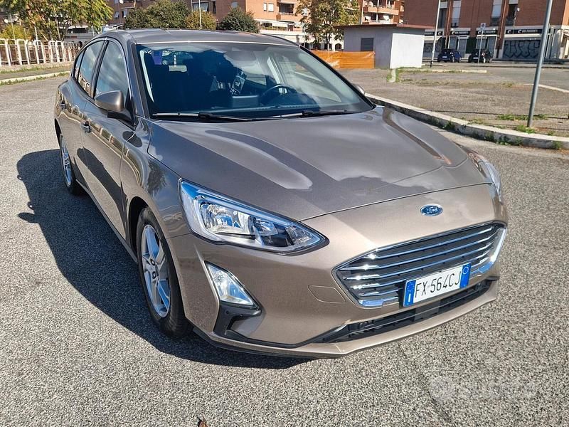 Usata Ford Focus 120 CV (88 kW) 2019 Marrone Berlina