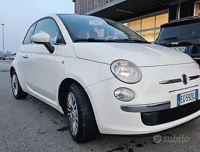 Usata Fiat 500 2011 Bianco Berlina