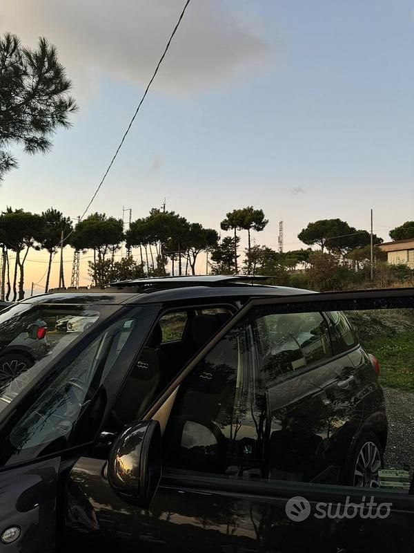 Usata Fiat 500L Cross 95 CV (69 kW) 2019 Grigio Monovolume