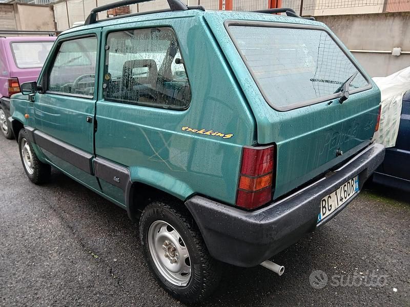 Usata Fiat Panda 4x4 44 CV (32 kW) 2000 Verde Utilitaria