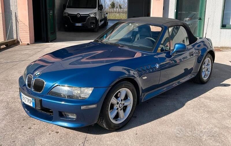 Usata BMW Z3 170 CV (125 kW) 2002 Blu Cabrio