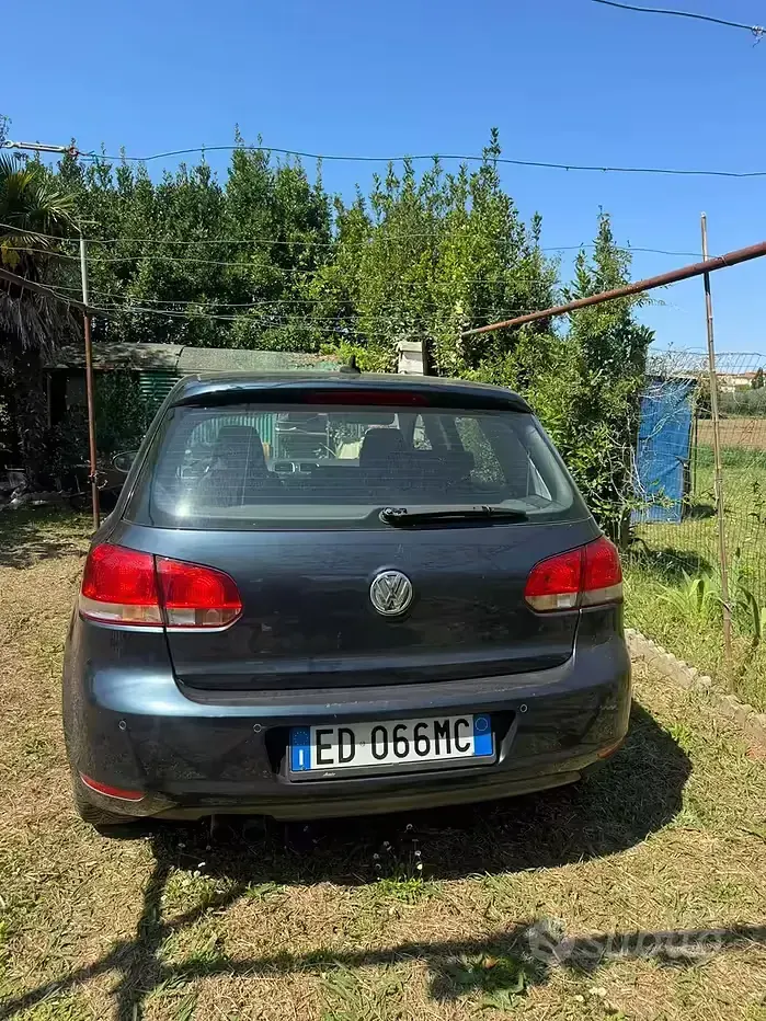 Occasion VW Golf VI 110 ch (80 kW) 2010 Bleue Citadine
