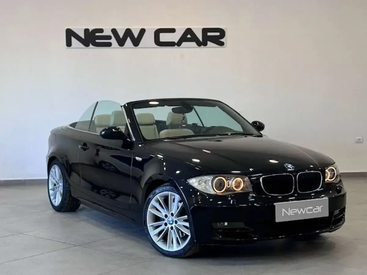 Usata BMW 120 Cabriolet 177 CV (130 kW) 2008 Nero Cabrio