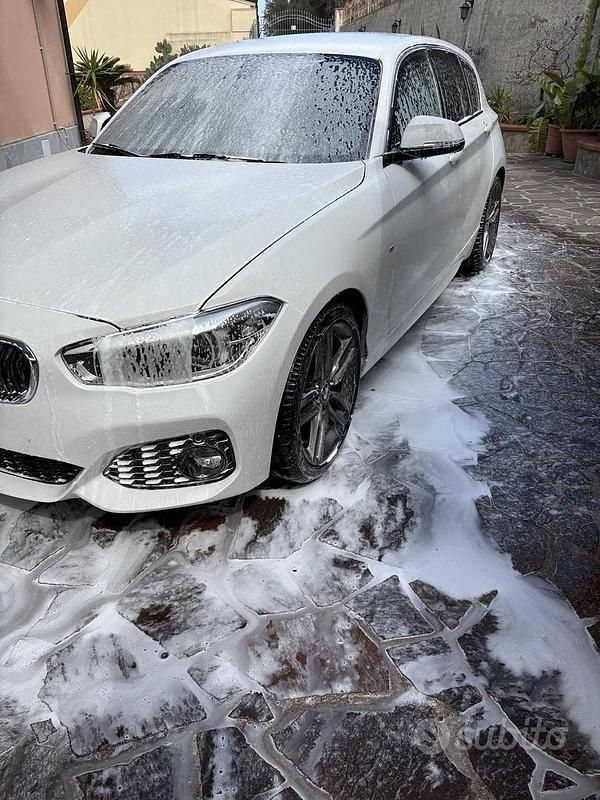 Usata BMW 118 M Sport 150 CV (110 kW) 2019 Bianco Utilitaria
