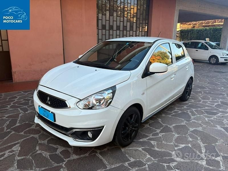 Bianco Usata 2019 Mitsubishi Space Star Tre volumi | 7900 € (Buon prezzo) - Immagine 1/4