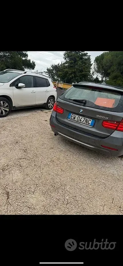 Usata BMW 320 Luxury Line 184 CV (135 kW) 2014 Grigio Station wagon
