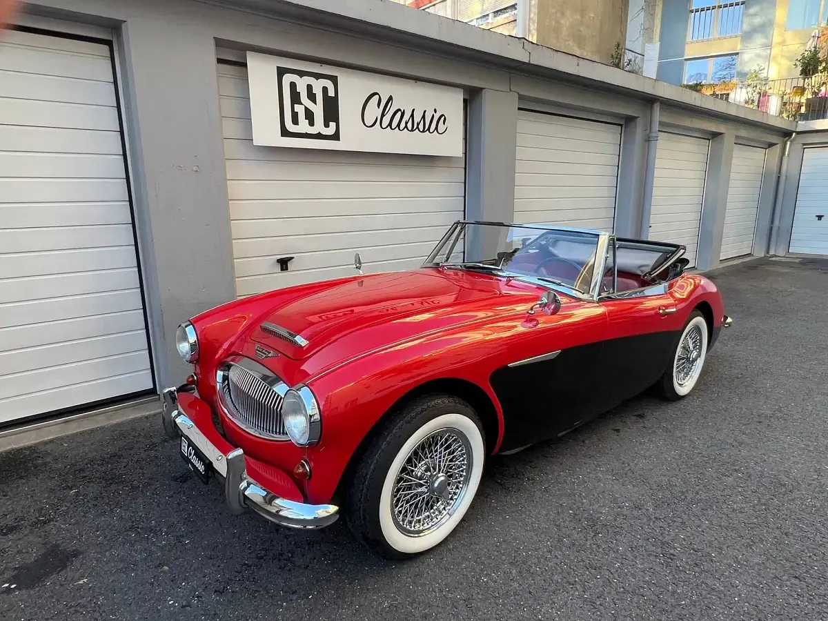 Usata Austin Healey 3000 MK III 148 CV (108 kW) 1964 Rosso Cabrio