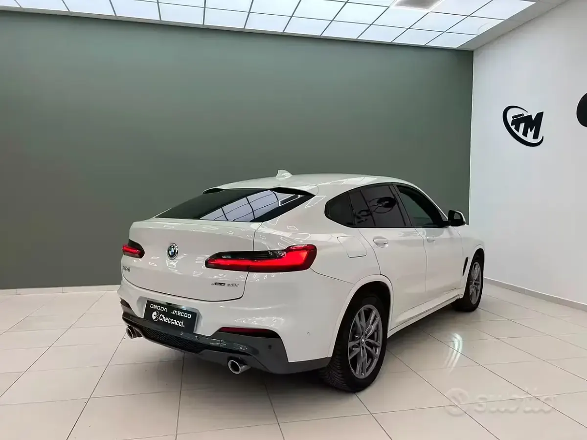 Usata BMW X4 M Sport 252 CV (185 kW) 2020 Bianco SUV