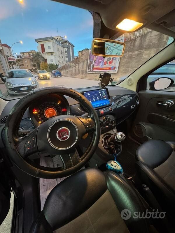 Blu Usata 2008 Fiat 500 Due volumi | 5900 € (Buon prezzo) - Immagine 1/4