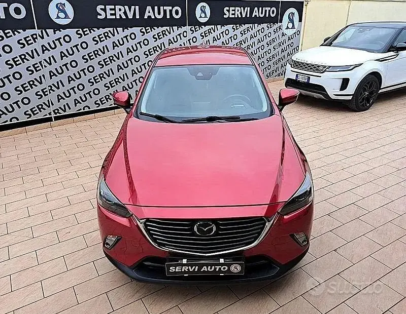 Usata Mazda CX-3 Exceed 105 CV (77 kW) 2017 Rosso SUV