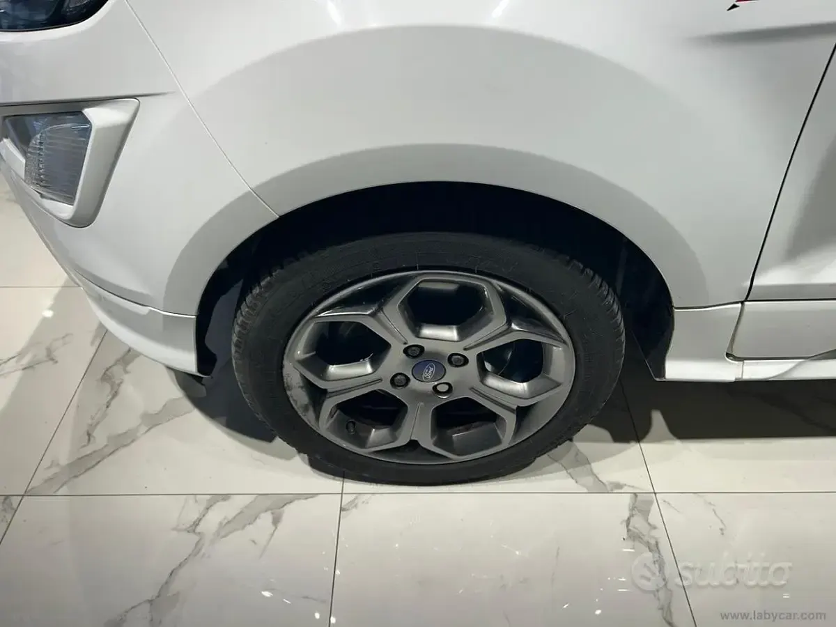 Usata Ford Ecosport ST-Line 99 CV (72 kW) 2018 Bianco SUV