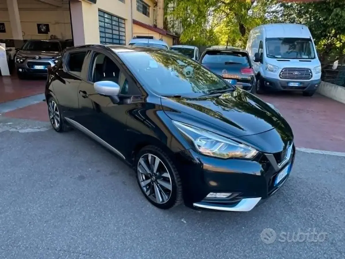 Gebraucht Nissan Micra 90 PS (66 kW) 2018 Schwarz Kleinwagen
