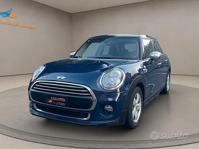 Usata Mini One D Hype 95 CV (69 kW) 2016 Blu/azzurro Utilitaria