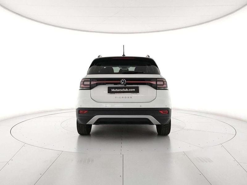 Usata VW T-Cross Style 110 CV (80 kW) 2021 Bianco SUV