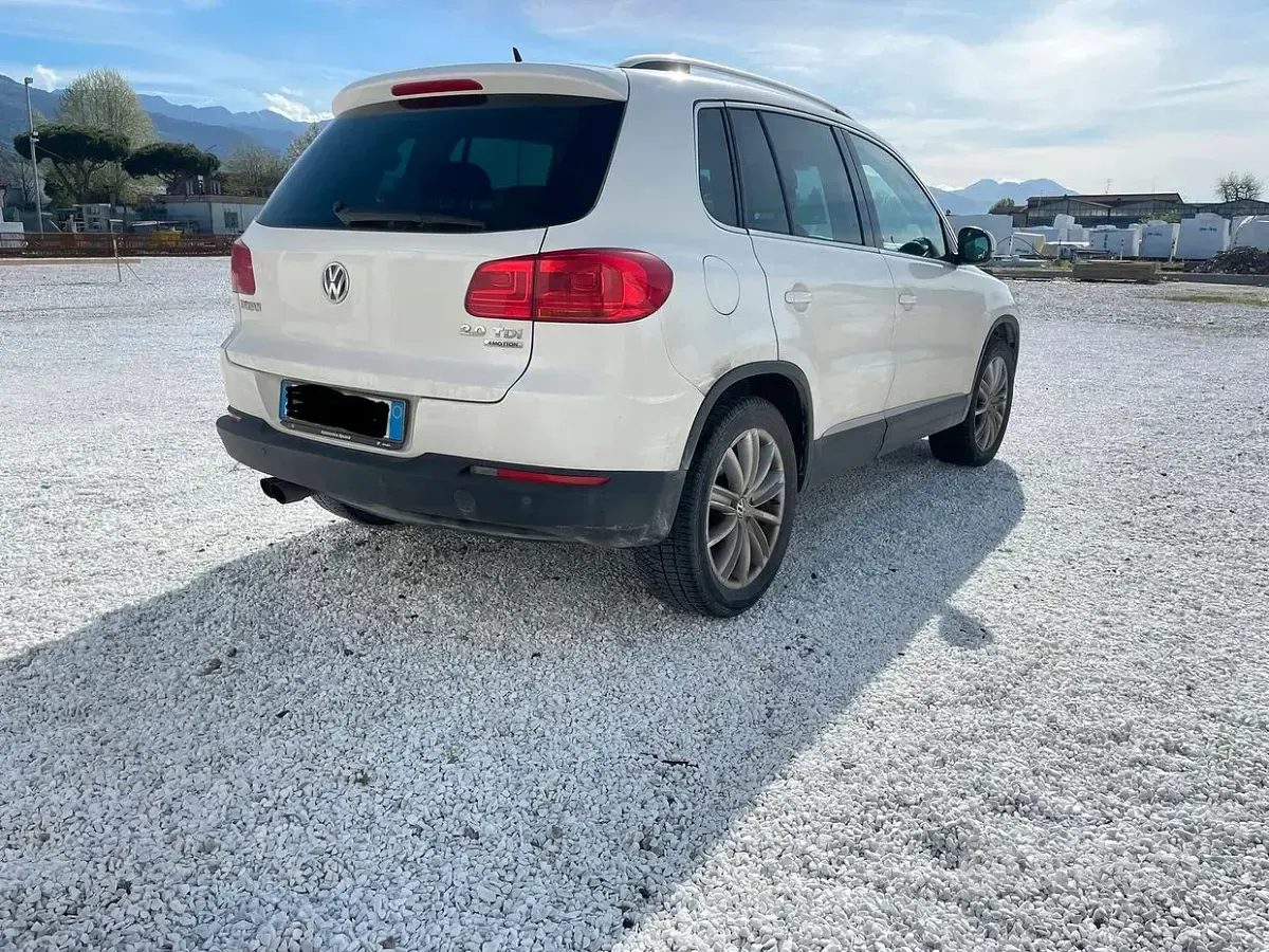 Usata VW Tiguan 140 CV (102 kW) 2012 Bianco SUV