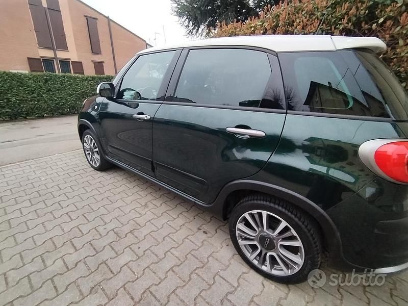 Usata Fiat 500L Cross 95 CV (69 kW) 2019 Verde Monovolume