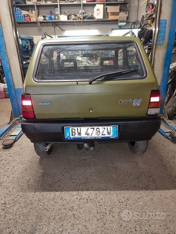 Usata Fiat Panda 4x4 54 CV (39 kW) 2001 Verde Utilitaria