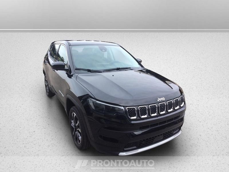 Nuova Jeep Compass Altitude 130 CV (95 kW) 2025 Nerosedili in tessuto e tecnopelle neri con cuciture grigie SUV