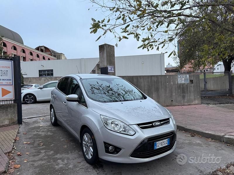 Usata Ford C-MAX Titanium 115 CV (84 kW) 2015 Grigio Monovolume