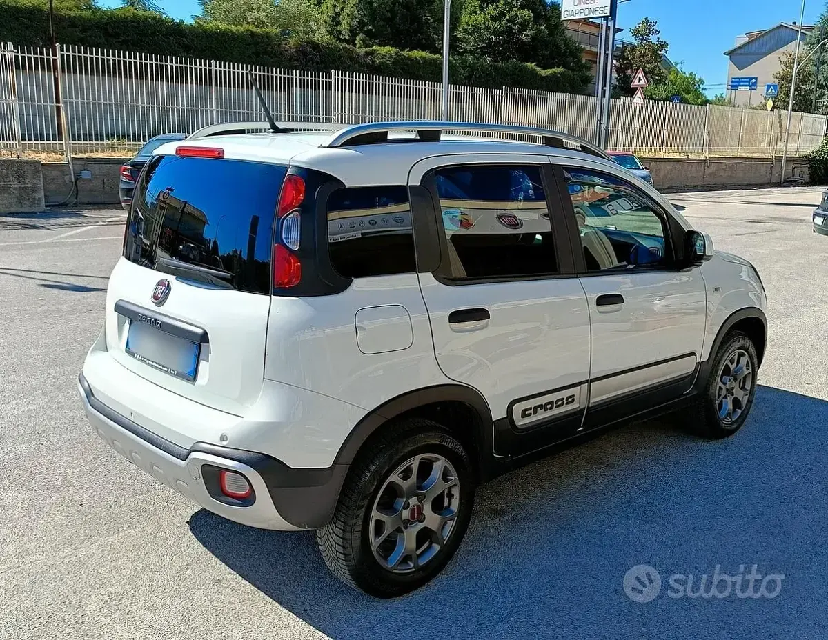 Usata Fiat Panda 4x4 S 84 CV (61 kW) 2020 Bianco Utilitaria
