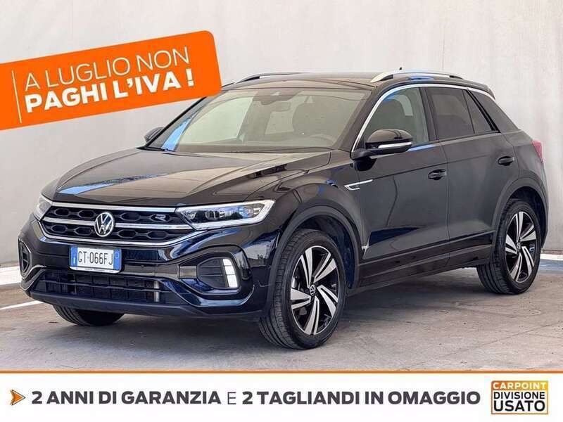 Nero Usata 2024 VW T-Roc R-line SUV | 26.420 € (Buon prezzo) - Immagine 1/3