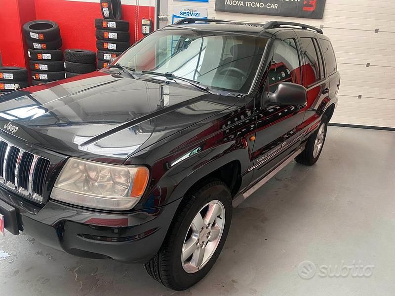 Usata Jeep Grand Cherokee Limited 163 CV (119 kW) 2004 Nero SUV