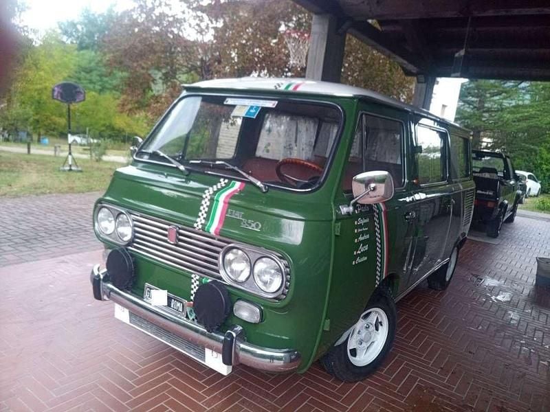 Usata Fiat 850 50 CV (36 kW) 1970 Verde Furgone