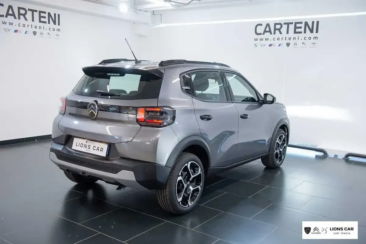 Nuova Citroën C3 PureTech 101 CV (74 kW) 2026 Mercury grey SUV