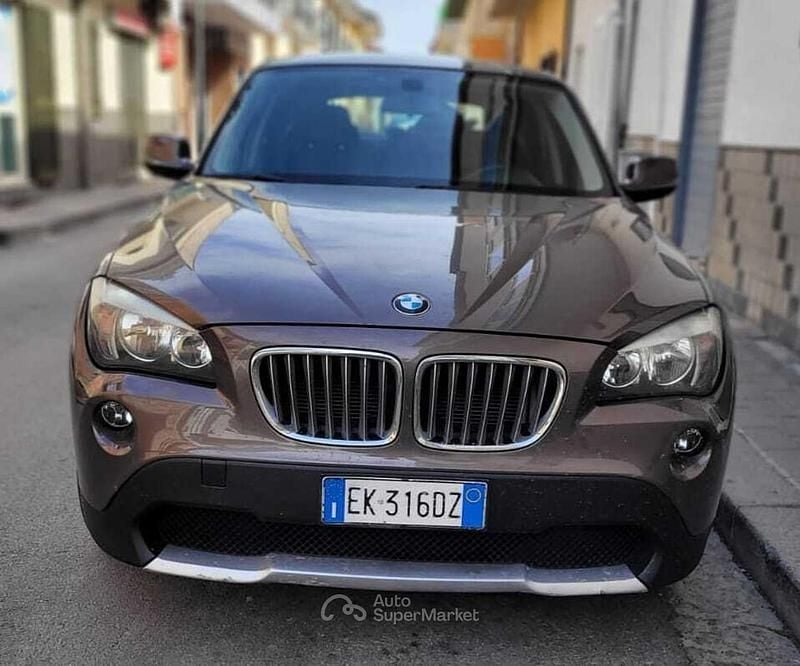 Usata BMW X1 204 CV (150 kW) 2011 Marrone SUV
