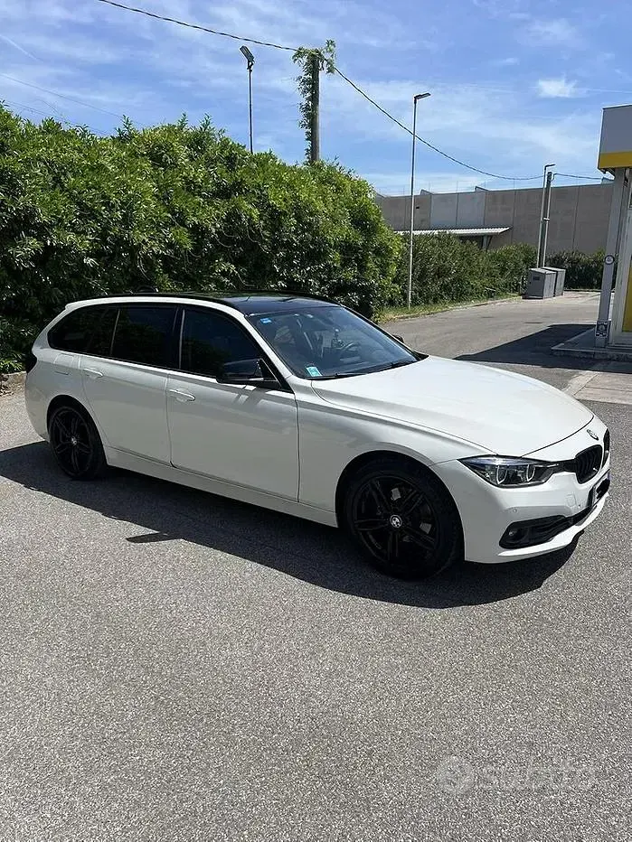 Usata BMW 318 116 CV (85 kW) 2018 Bianco Station wagon