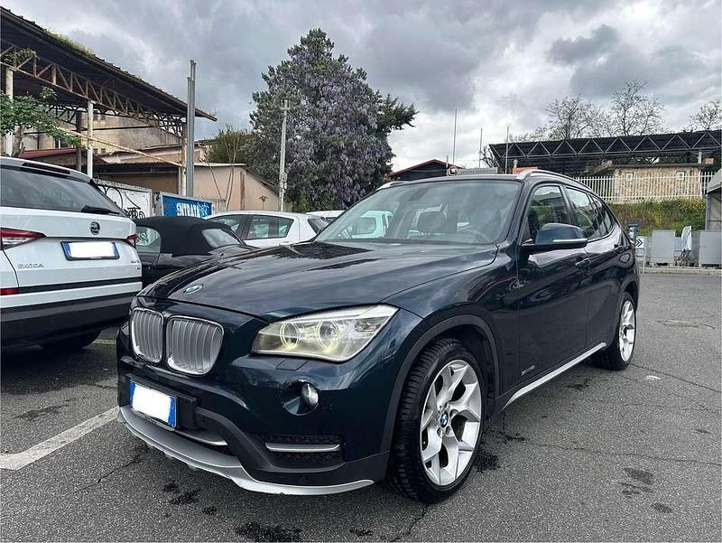Usata BMW X1 xLine 150 CV (110 kW) 2014 Blu/azzurro SUV