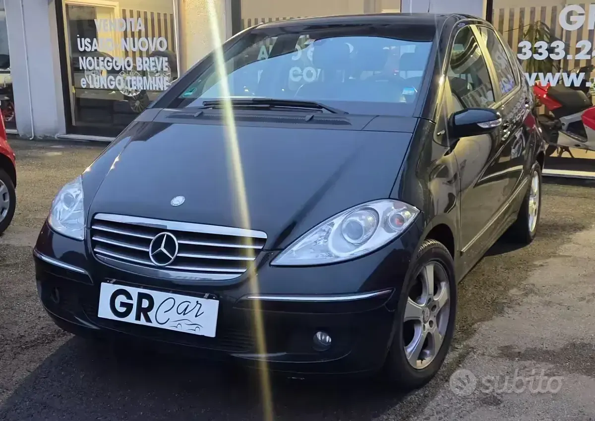 Usata Mercedes A150 Avantgarde 95 CV (69 kW) 2008 Nero Berlina